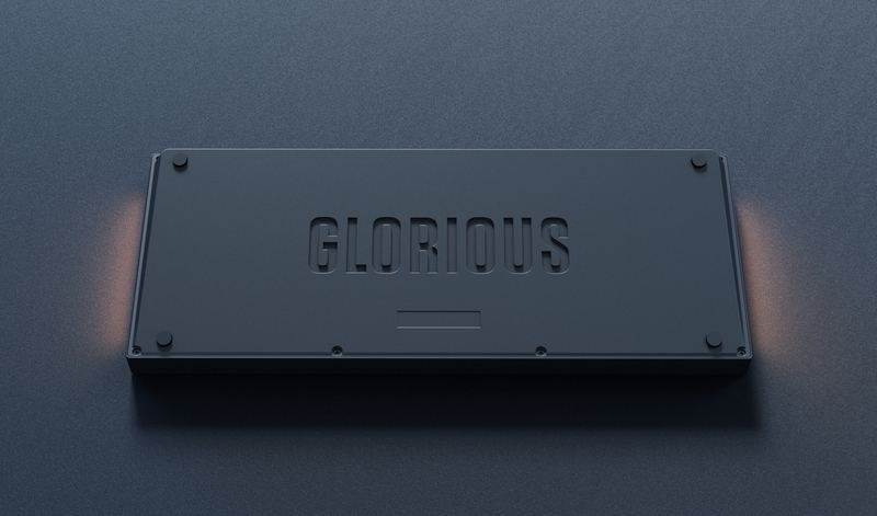 Glorious - Barebone Glorious GMMK Pro 75% Negro (ISO-Layout)