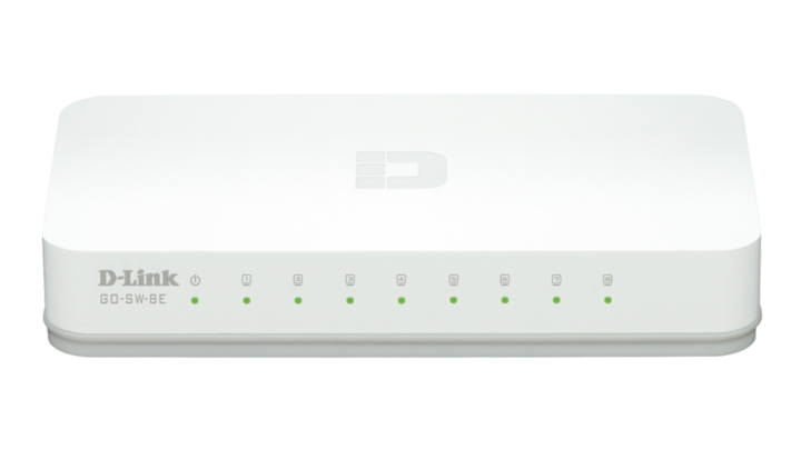 D-Link - Switch D-Link GO-SW-8E 8 Portas 10/100Mbps