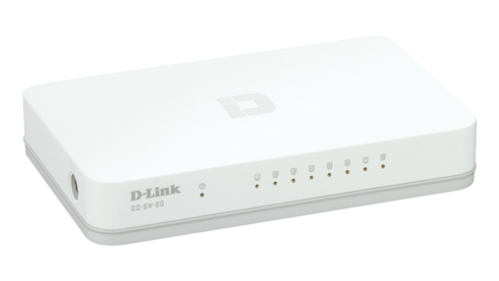 Switch D-Link GO-SW-8G 8 Portas Gigabit