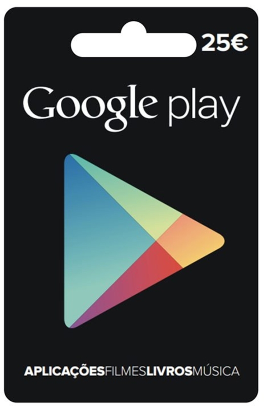 Google Play Store Gift Card 25Eur