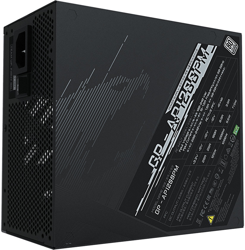 Gigabyte - Fuente Alimentación Gigabyte Aorus GP-AP1200PM 1200W 80+ Platinum Modular