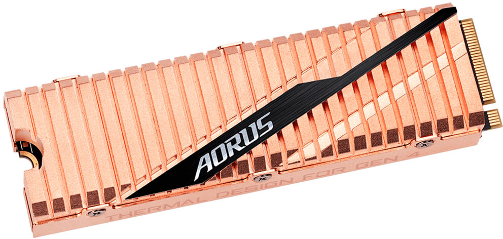 Gigabyte - SSD Gigabyte Aorus 2TB Gen4 M.2 NVMe (5000/4400MB/s)