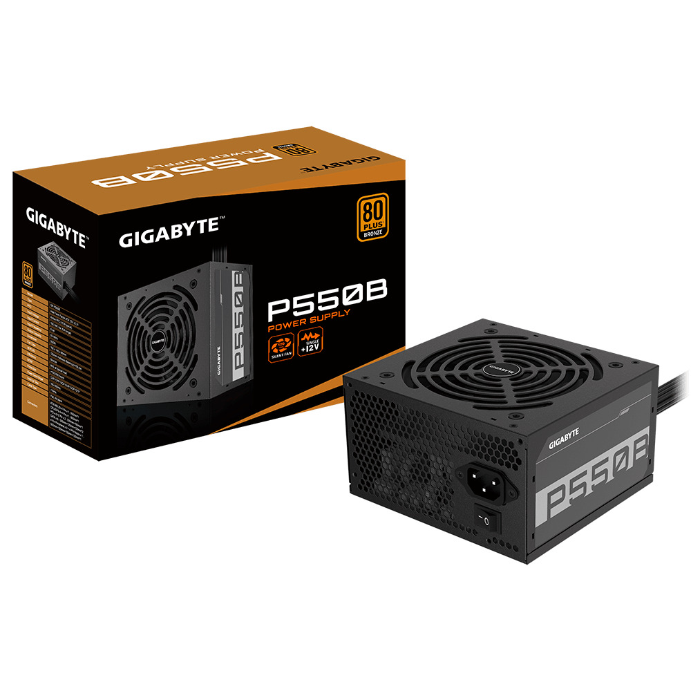 Gigabyte - Fuente de Alimentación Gigabyte P550B 550W 80+ Bronze