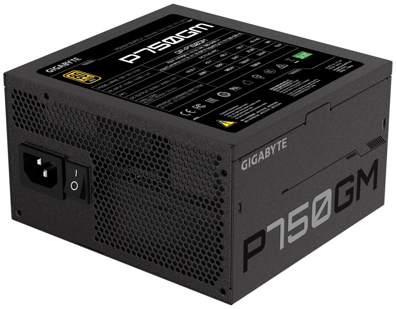 Gigabyte - Fuente de Alimentación Gigabyte GP-P750GM 750W 80+ Gold Modular