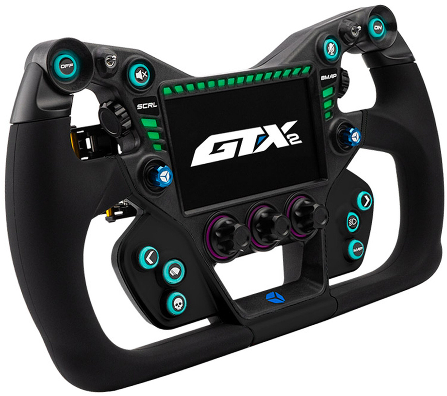 Cube Controls - Volante Cube Controls GTX2 Grip (32cm) - Negro / Negro