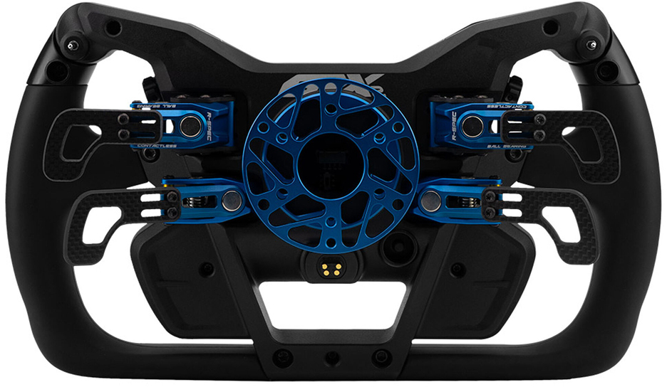 Cube Controls - Volante Cube Controls GTX2 Grip (32cm) - Branco / Azul