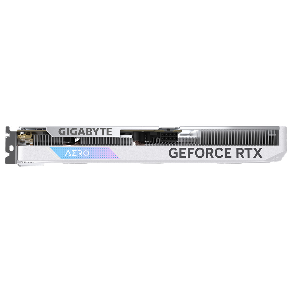 Gigabyte - Tarjeta  Gráfica Gigabyte GeForce® RTX 4060 Aero OC 8GB GDDR6 DLSS3