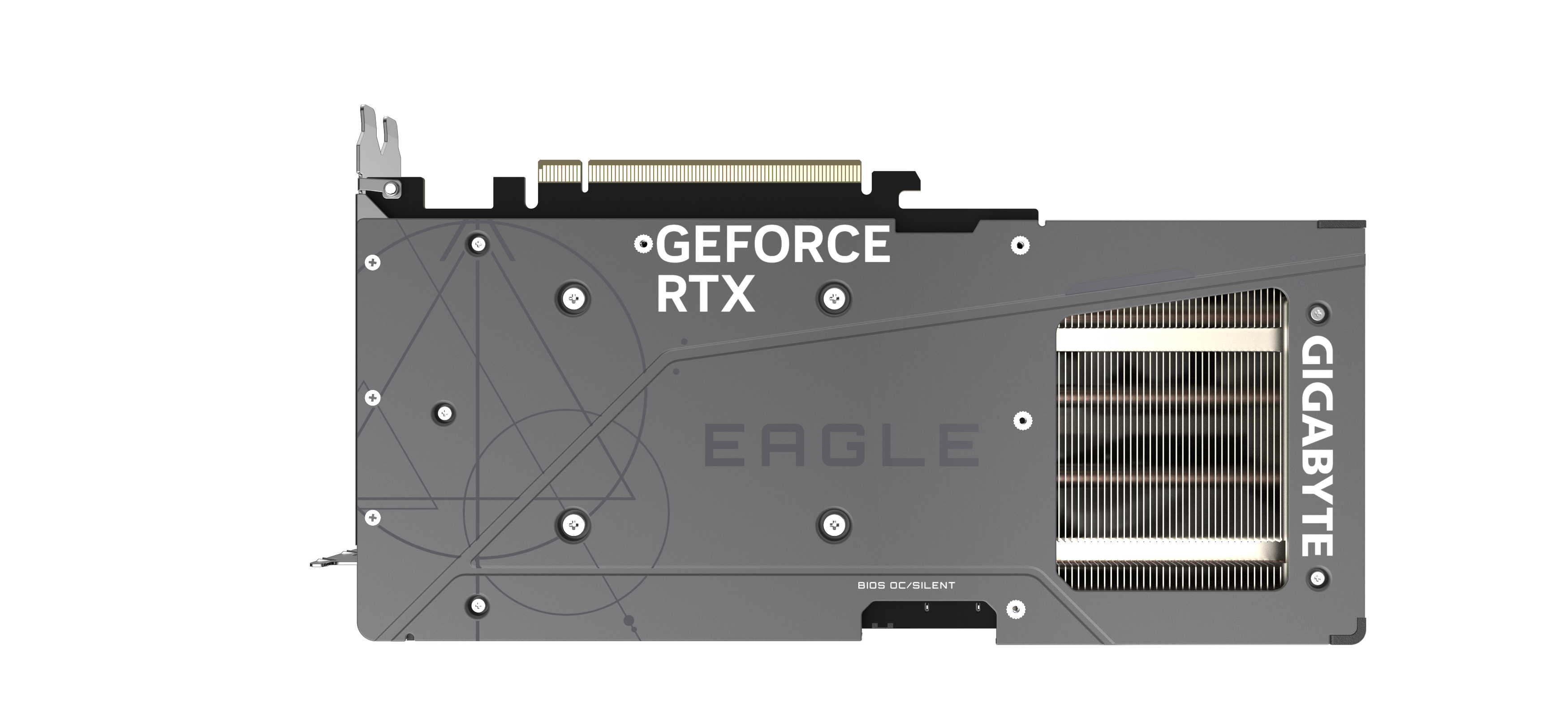 Gigabyte - Tarjeta Gráfica Gigabyte GeForce® RTX 4070 SUPER Eagle OC 12GB GDDR6X DLSS3