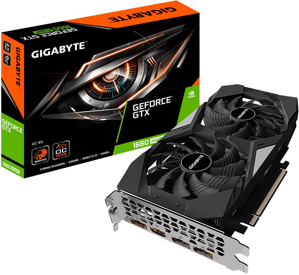Gigabyte - ** B Grade ** Tarjeta Gráfica Gigabyte GeForce® GTX 1660 SUPER OC 6GB GDDR6