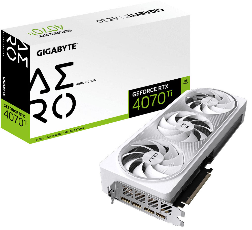 Picture of Picture of ** B Grade ** Tarjeta Gráfica Gigabyte GeForce® RTX 4070 Ti Aero OC 12GB GDDR6X DLSS3