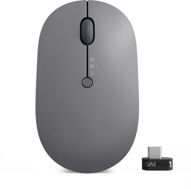 Lenovo - Ratón  Lenovo Go Wireless Cinza