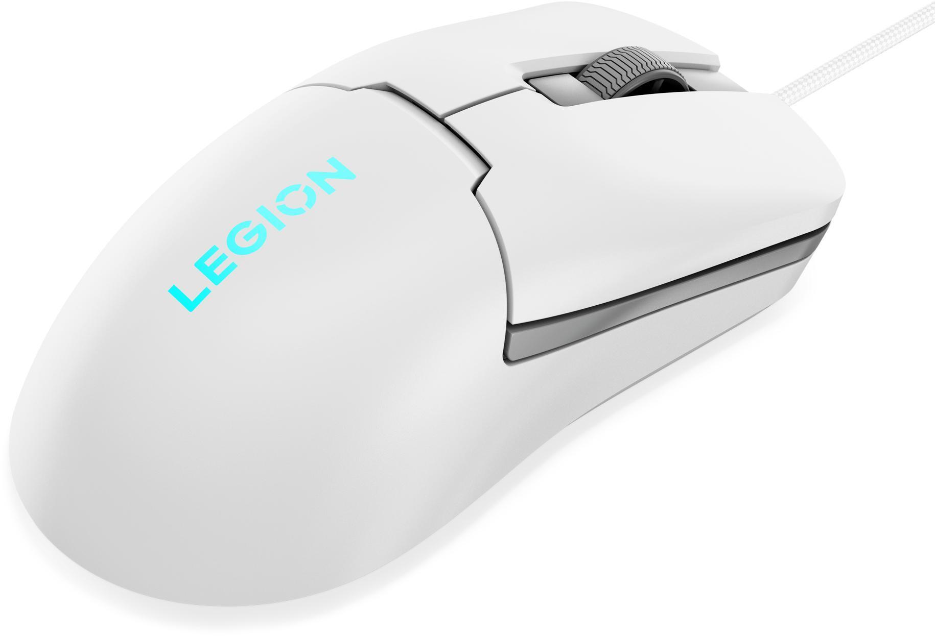 Lenovo - Ratón Lenovo Legion M300s RGB Gaming Branco