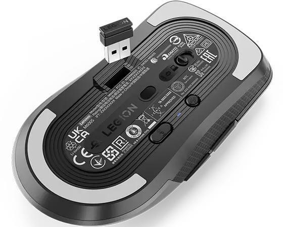 Lenovo - Ratón Lenovo Legion M600s QI Wireless RGB Gaming Branco