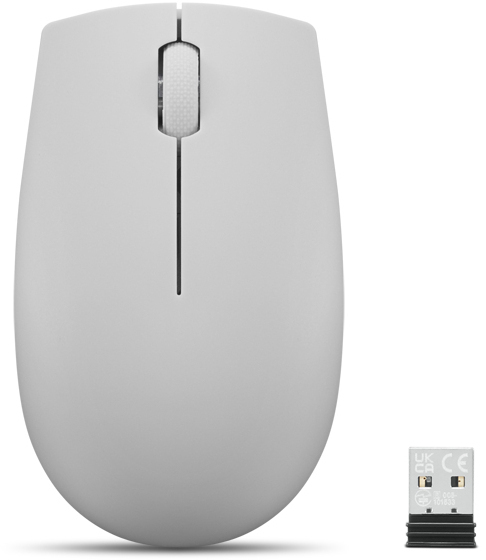 Ratón Lenovo 300 Compact Wireless Arctic Grey