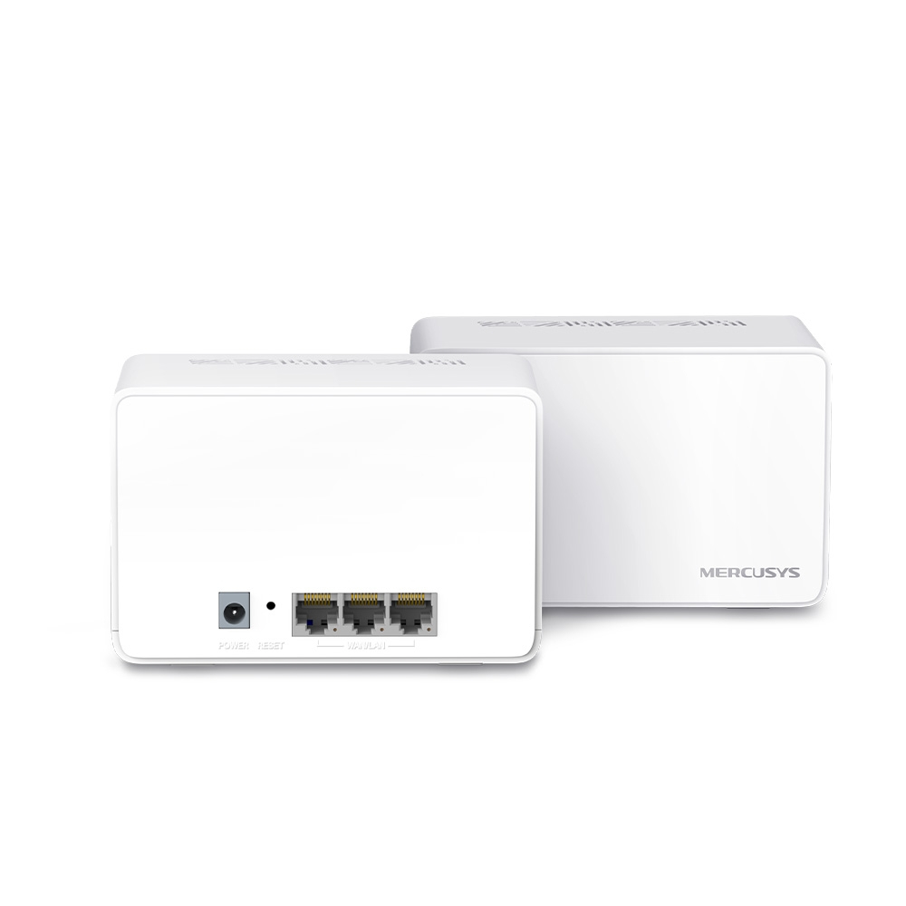 Mercusys - Sistemas WiFi Mesh Mercusys HaloH80X AX3000 Dual-Band WiFi 6 Gigabit (Pack 2)