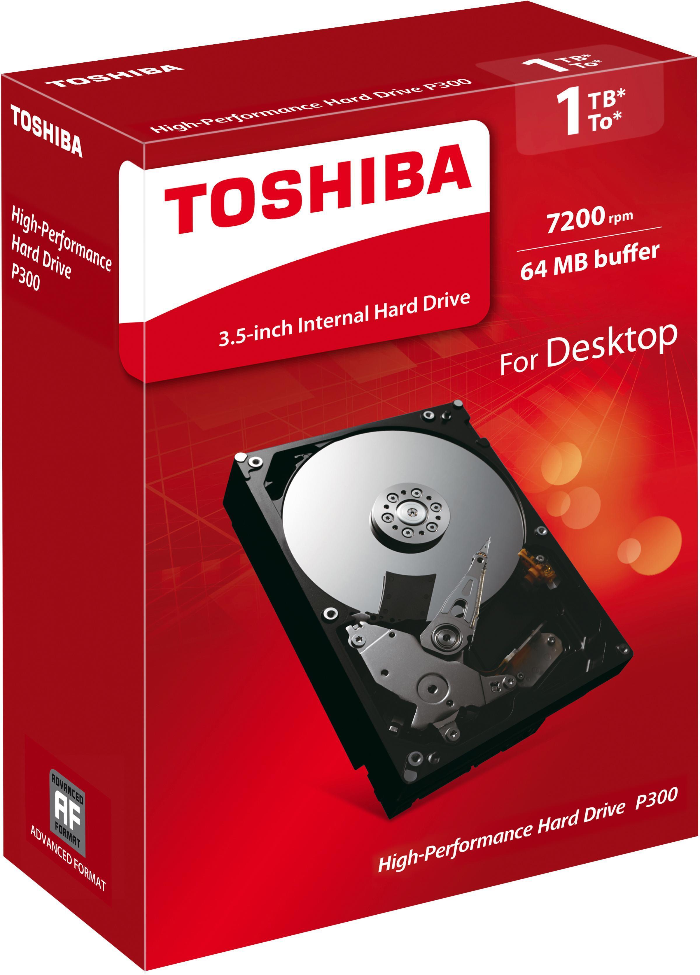 Toshiba - Disco Toshiba 1TB P300 7200rpm 64MB SATA III