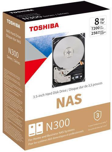 Toshiba - Disco Toshiba 8TB N300 7200rpm 256MB SATA III