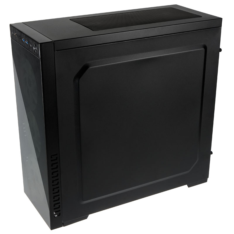 Kolink - Caja ATX Kolink Horizon RGB Vidrio Templado Negro