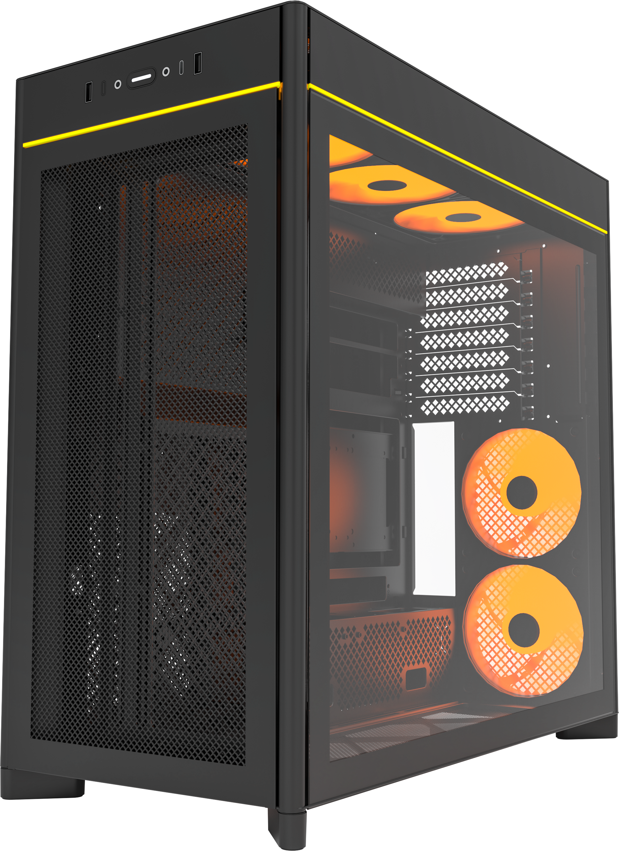 Montech - Caja ATX Montech HS01 Pro Negro