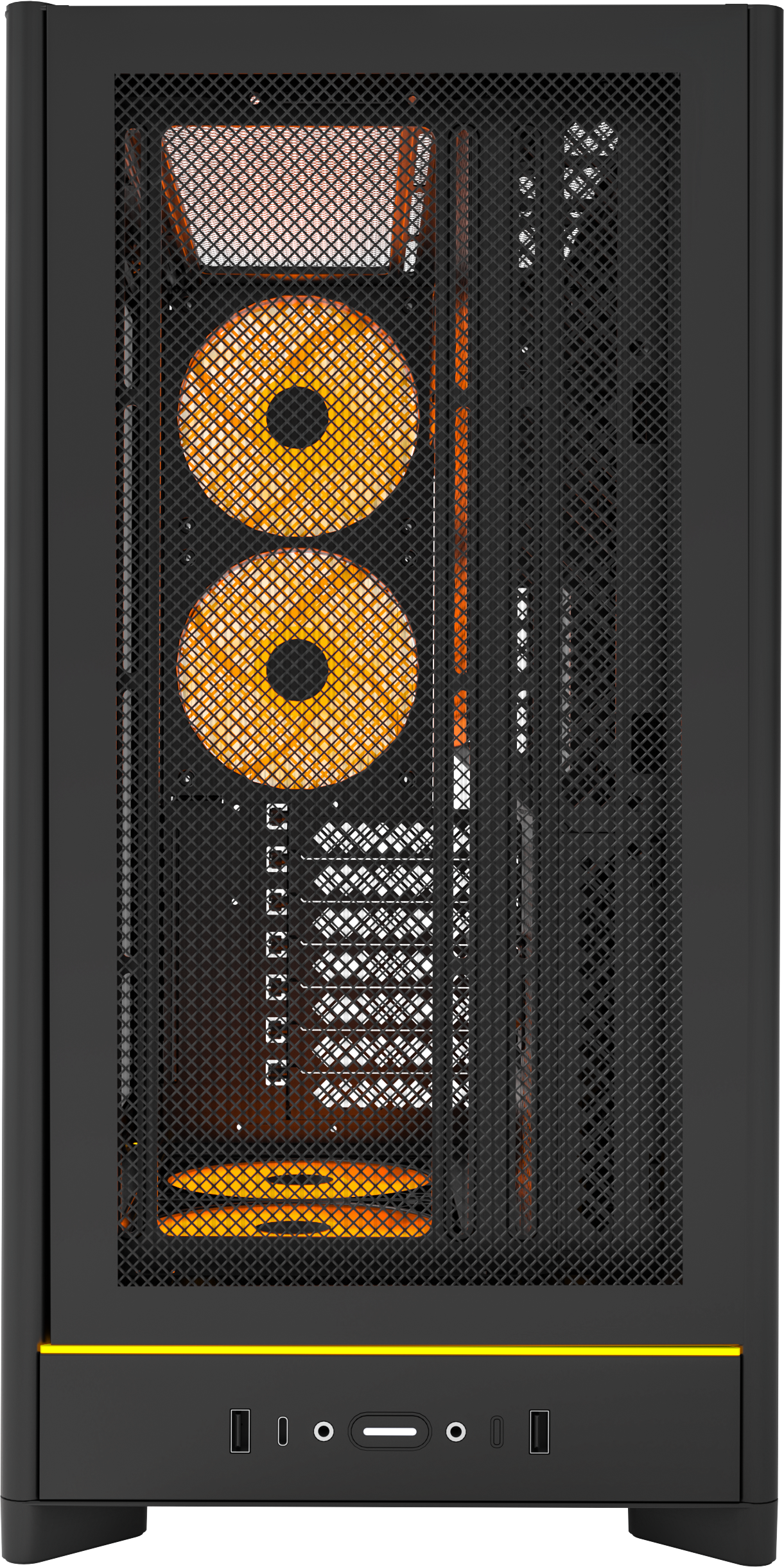Montech - Caja ATX Montech HS01 Pro Negro