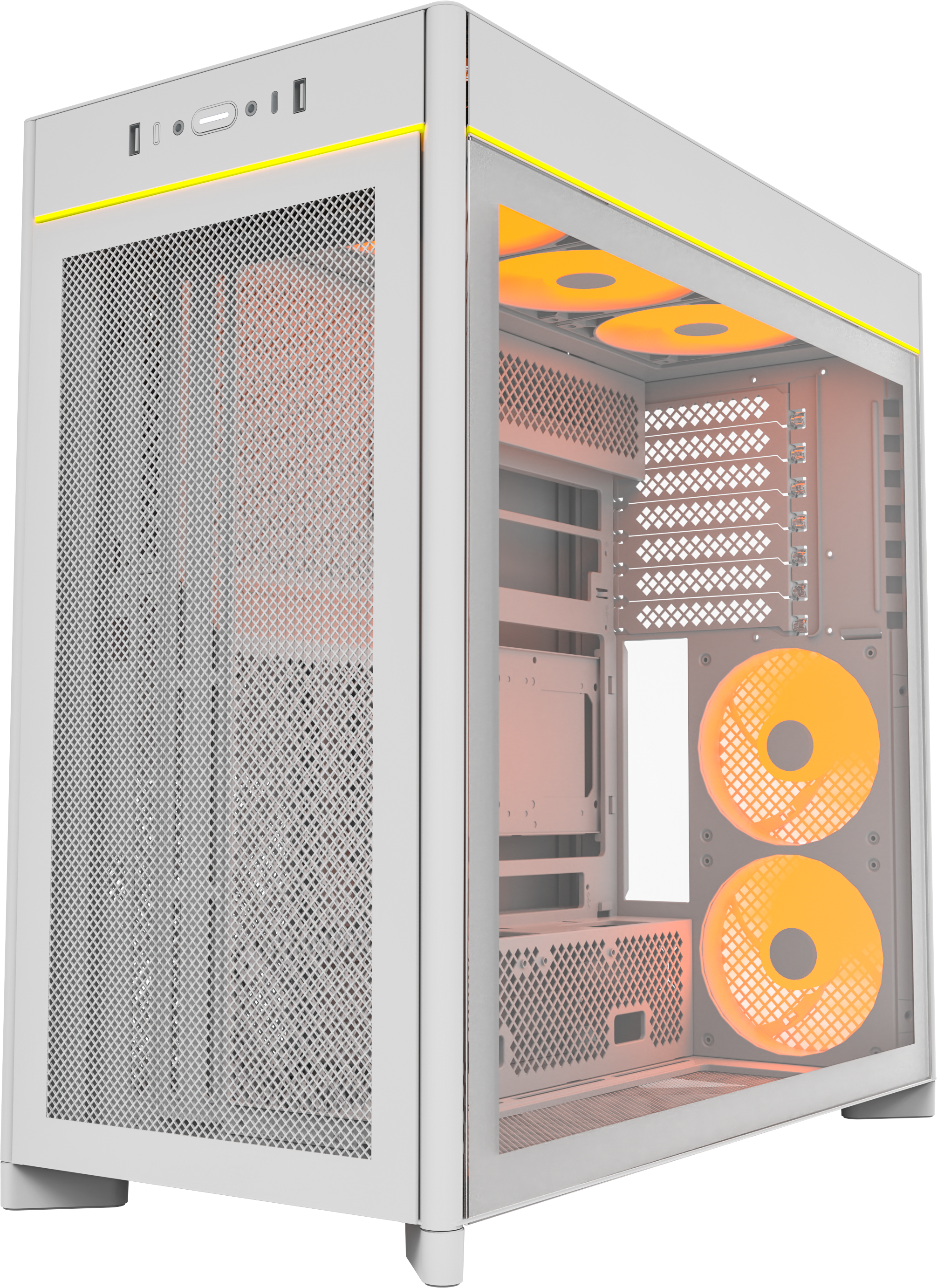 Montech - Caja ATX Montech HS01 Pro Blanco