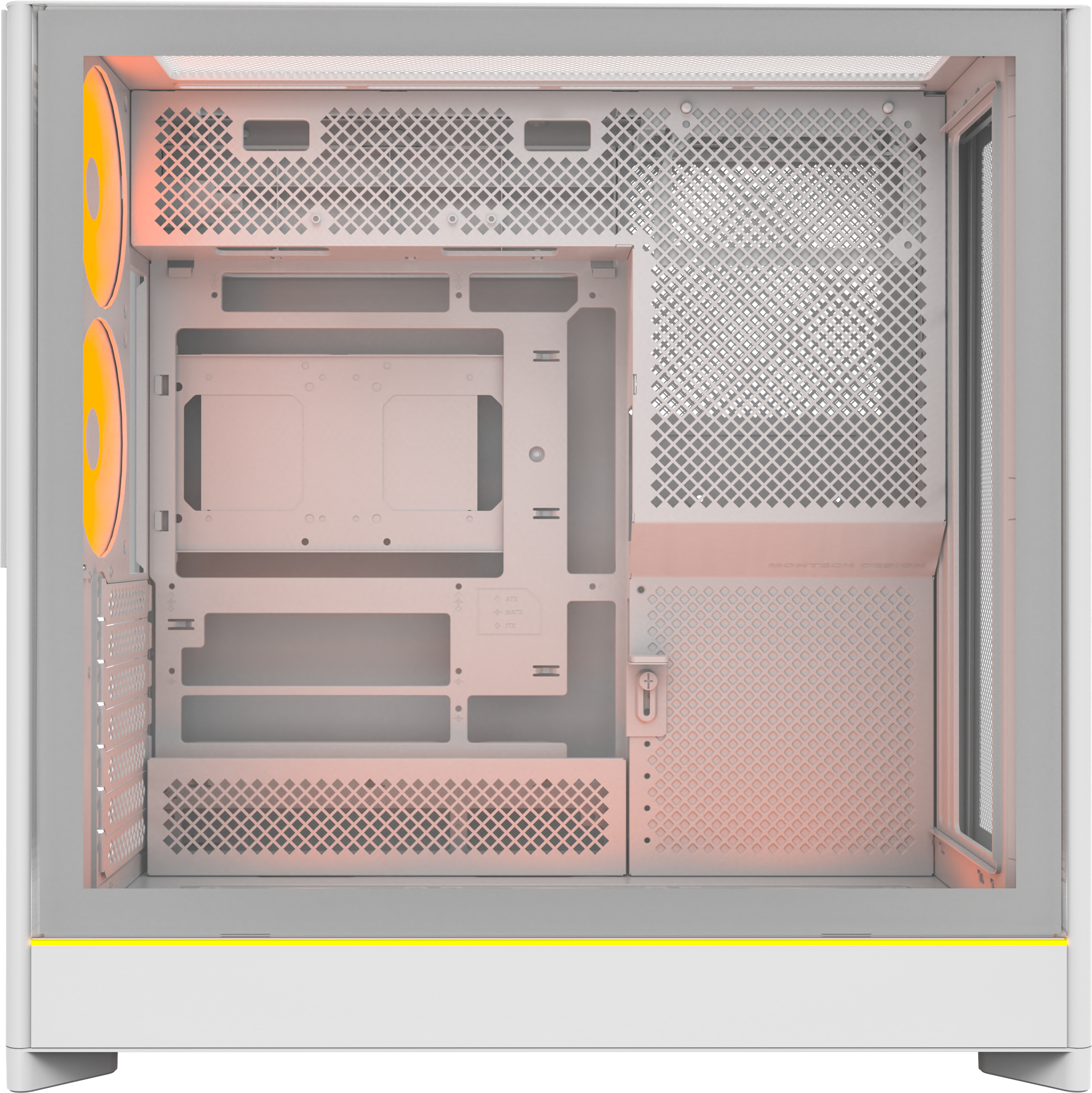 Montech - Caja ATX Montech HS01 Pro Blanco
