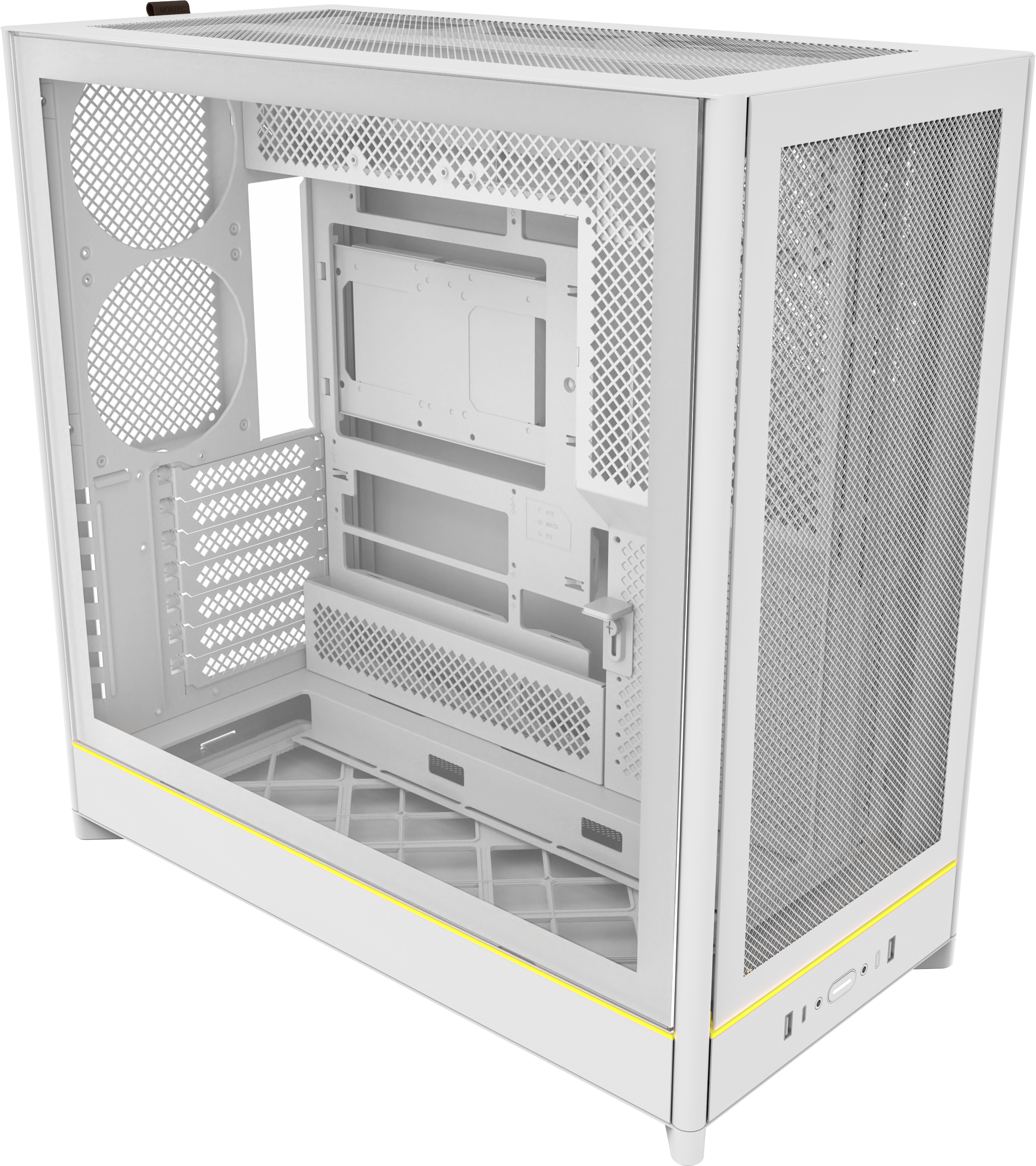 Montech - Caja ATX Montech HS01 Blanco