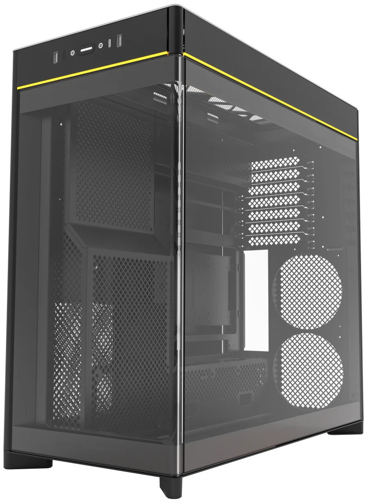 Montech - Caja ATX Montech HS02 Negro