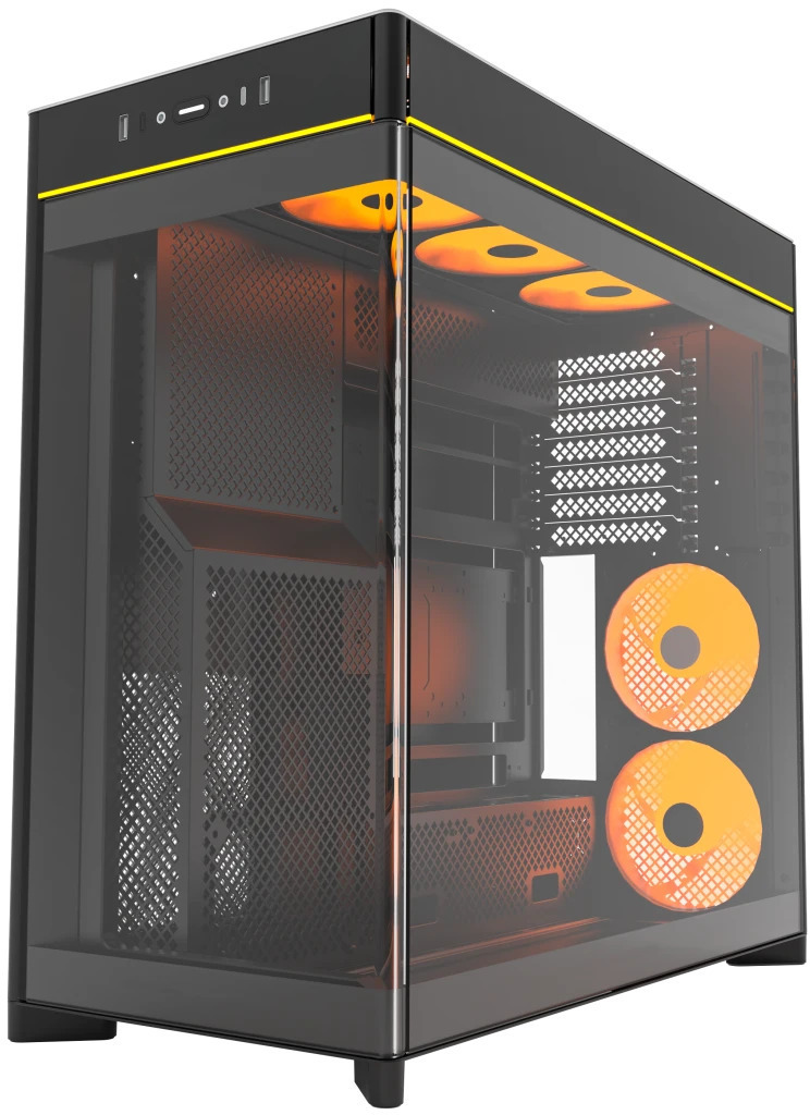 Montech - Caja ATX Montech HS02 Pro Negro