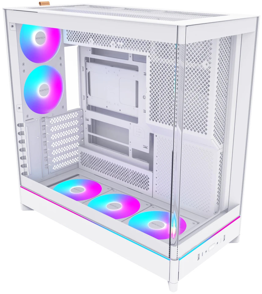 Montech - Caja ATX Montech HS02 Pro Blanco