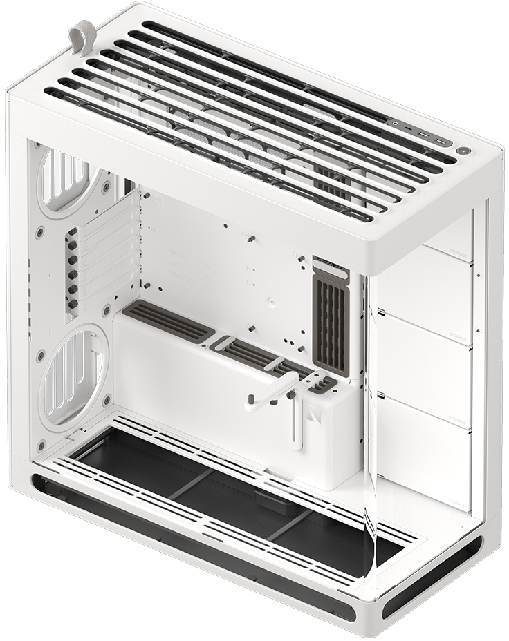 HAVN - Caja ATX HAVN HS 420 Base Blanco