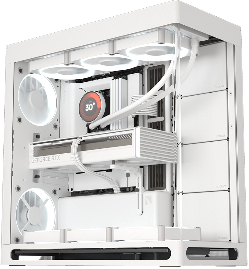 HAVN - Caja ATX HAVN HS 420 Base Blanco