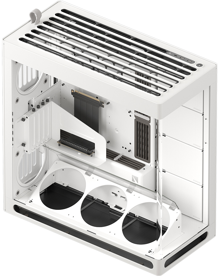 HAVN - Caja ATX HAVN HS 420 VGPU Blanco