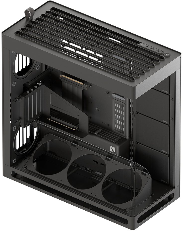 HAVN - Caja ATX HAVN HS 420 VGPU Negro