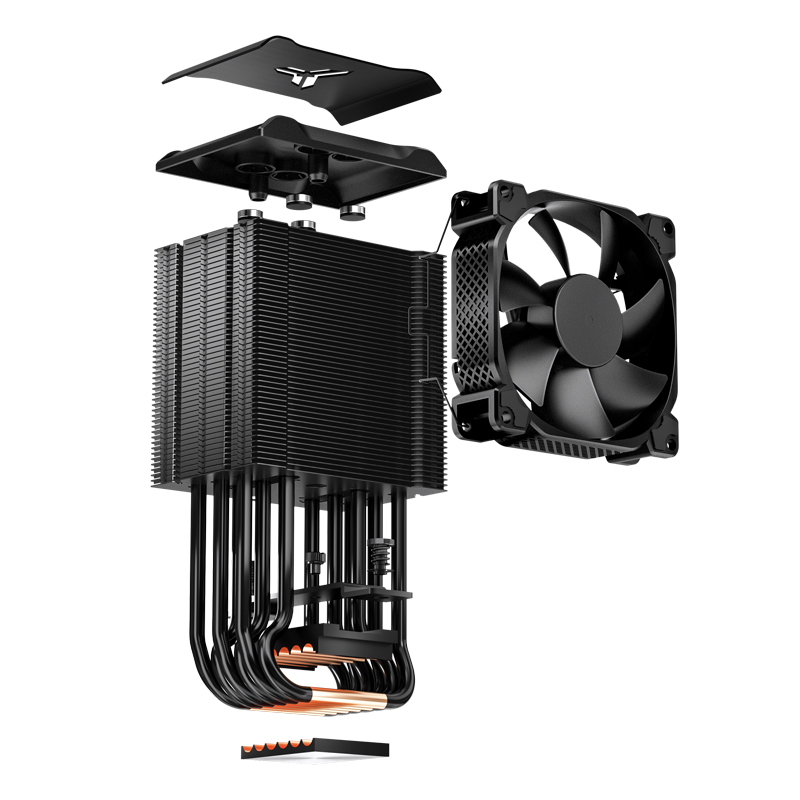 Jonsbo - Ventilador CPU Jonsbo HX6210 Negro - 92mm