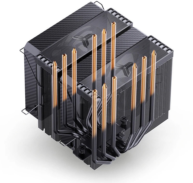 Jonsbo - Ventilador CPU Jonsbo HX6280 Negro - 130mm