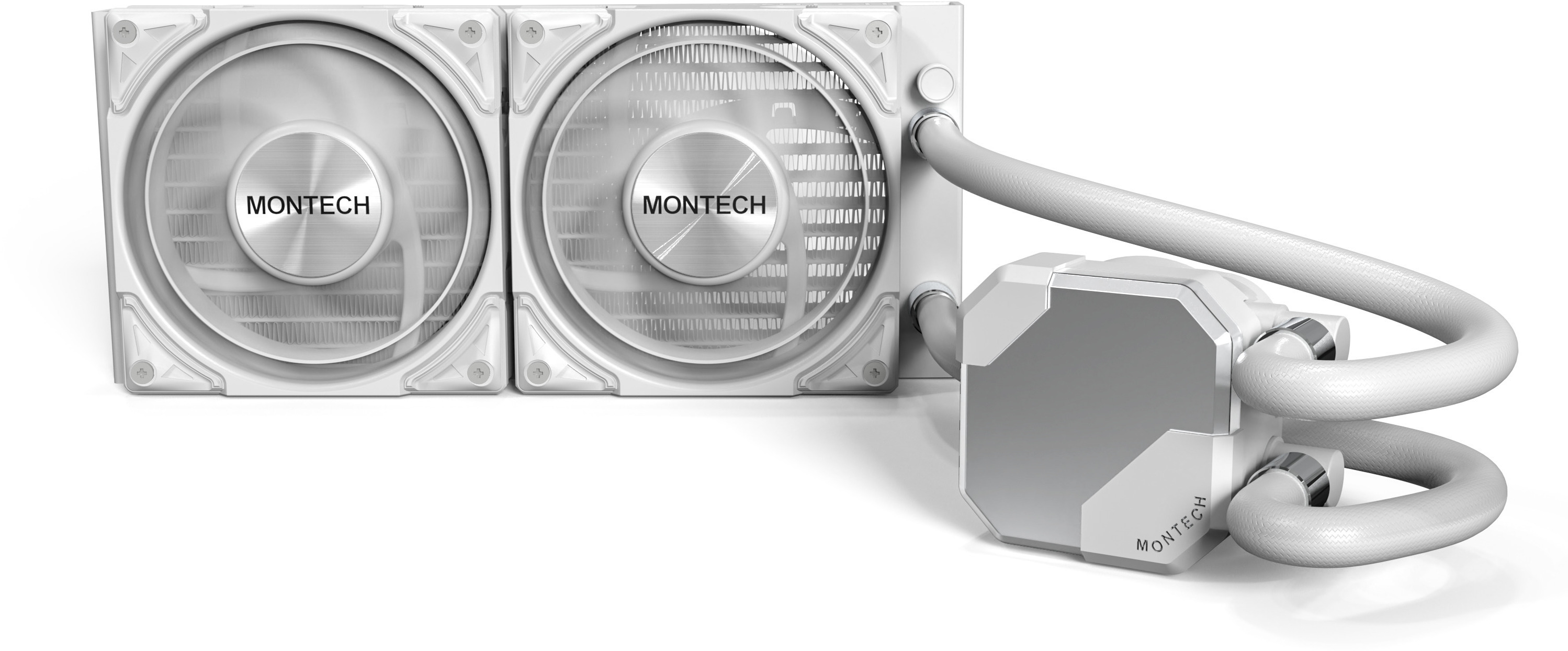 Montech - Water Cooler CPU Montech HyperFlow Silent 240mm Blanco