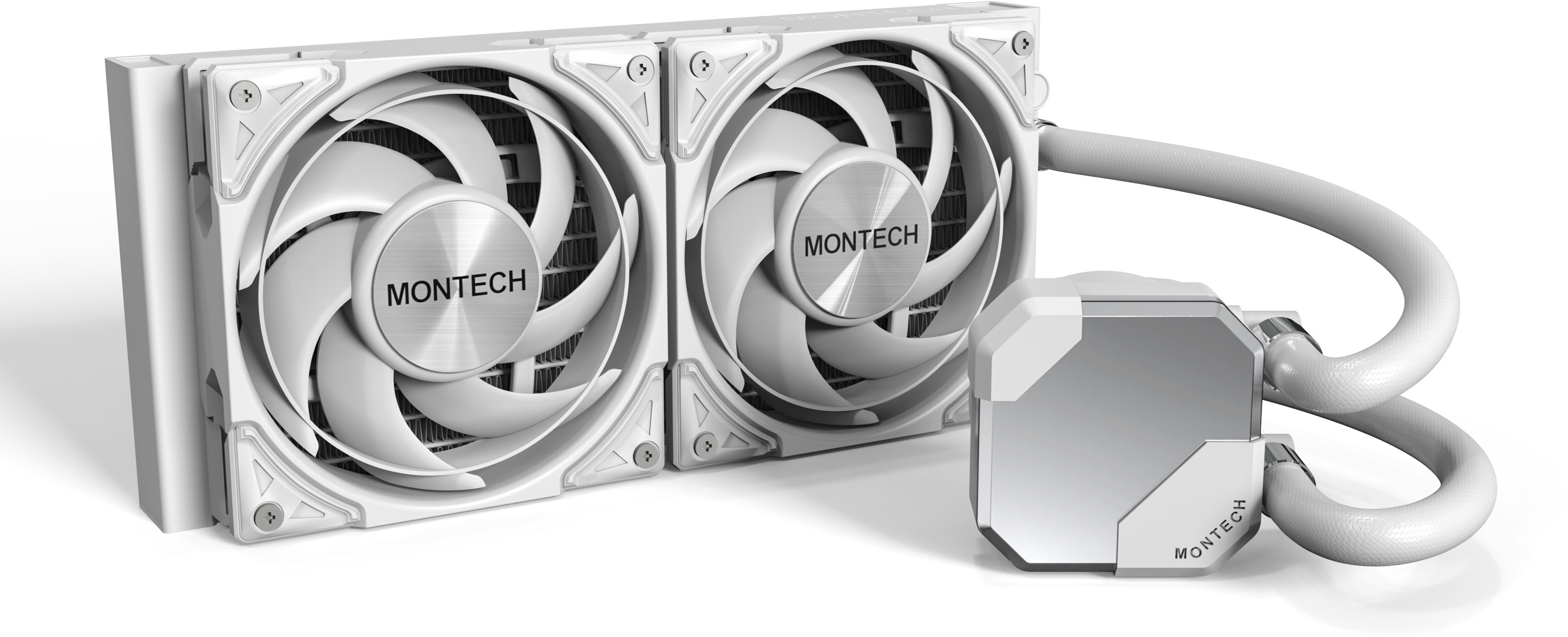 Montech - Water Cooler CPU Montech HyperFlow Silent 240mm Blanco