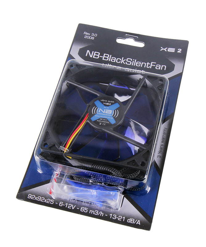 Noiseblocker - Ventilador Noiseblocker BlackSilent XE2 92mm