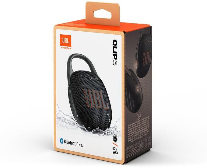 JBL - JBL Altifalante Portátil Clip 5 Bluetooth - Negro