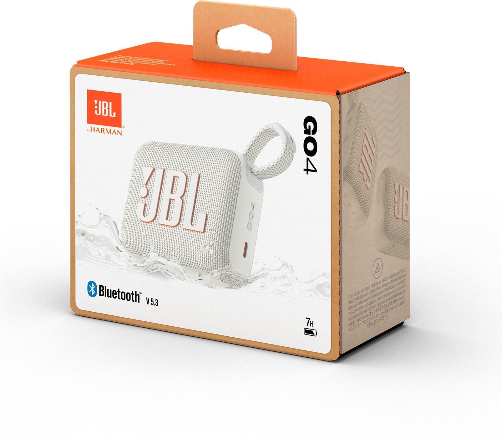 JBL - JBL Altifalante Portátil GO 4 Bluetooth - Blanco