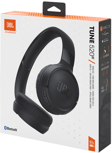 JBL - JBL Headphones Tune 520BT - Negro