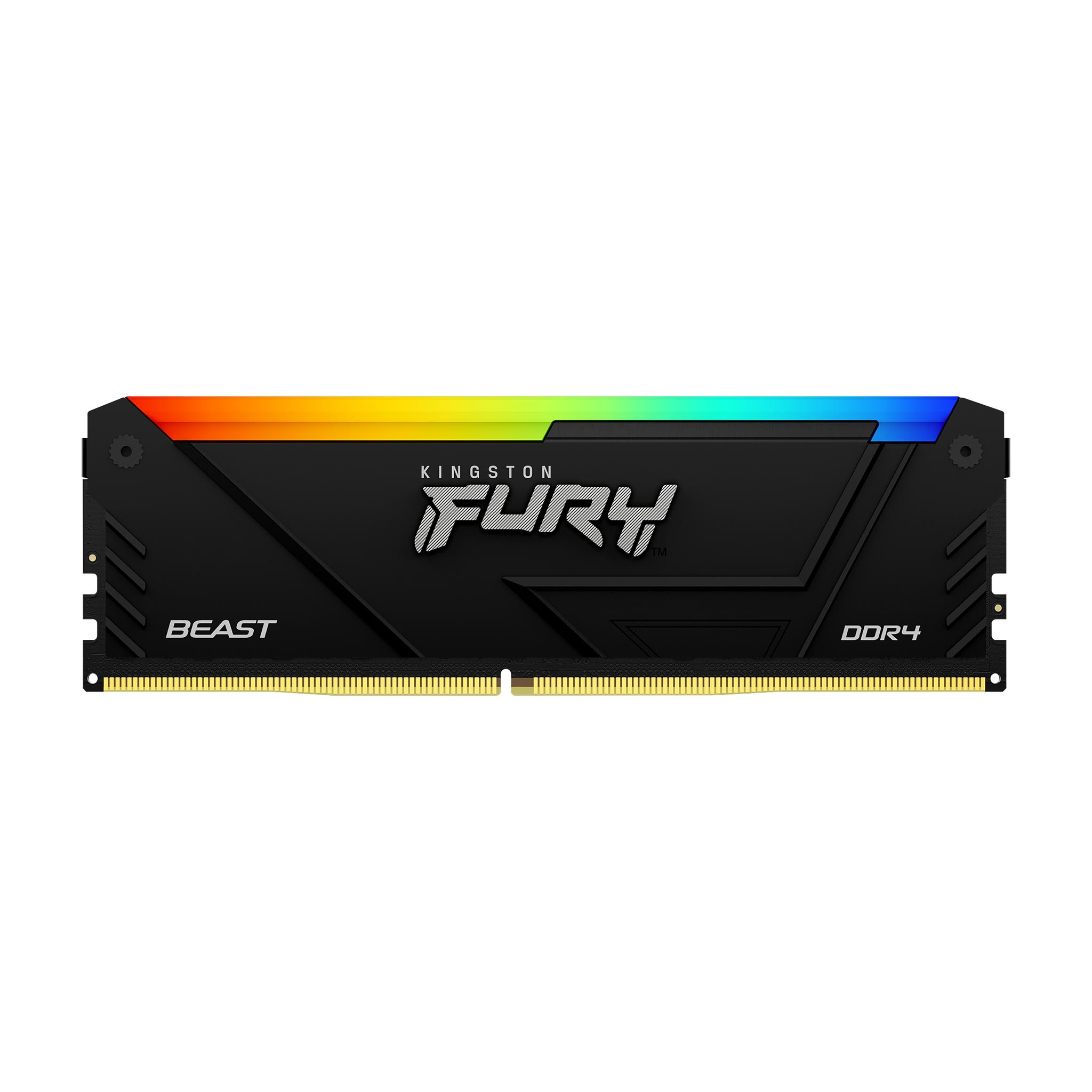 Kingston - Kingston Kit 32GB (2 x 16GB) DDR4 3200MHz FURY Beast Negro 1R CL16