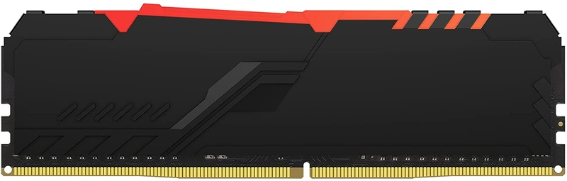 Kingston - Kingston 16GB DDR4 3200MHz FURY Beast RGB 2R CL16