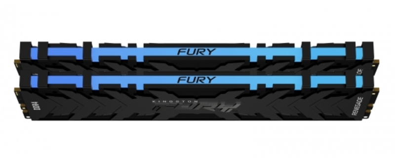 Kingston - Kingston Kit 16GB (2 x 8GB) DDR4 3200MHz FURY Renegade RGB 1R CL16