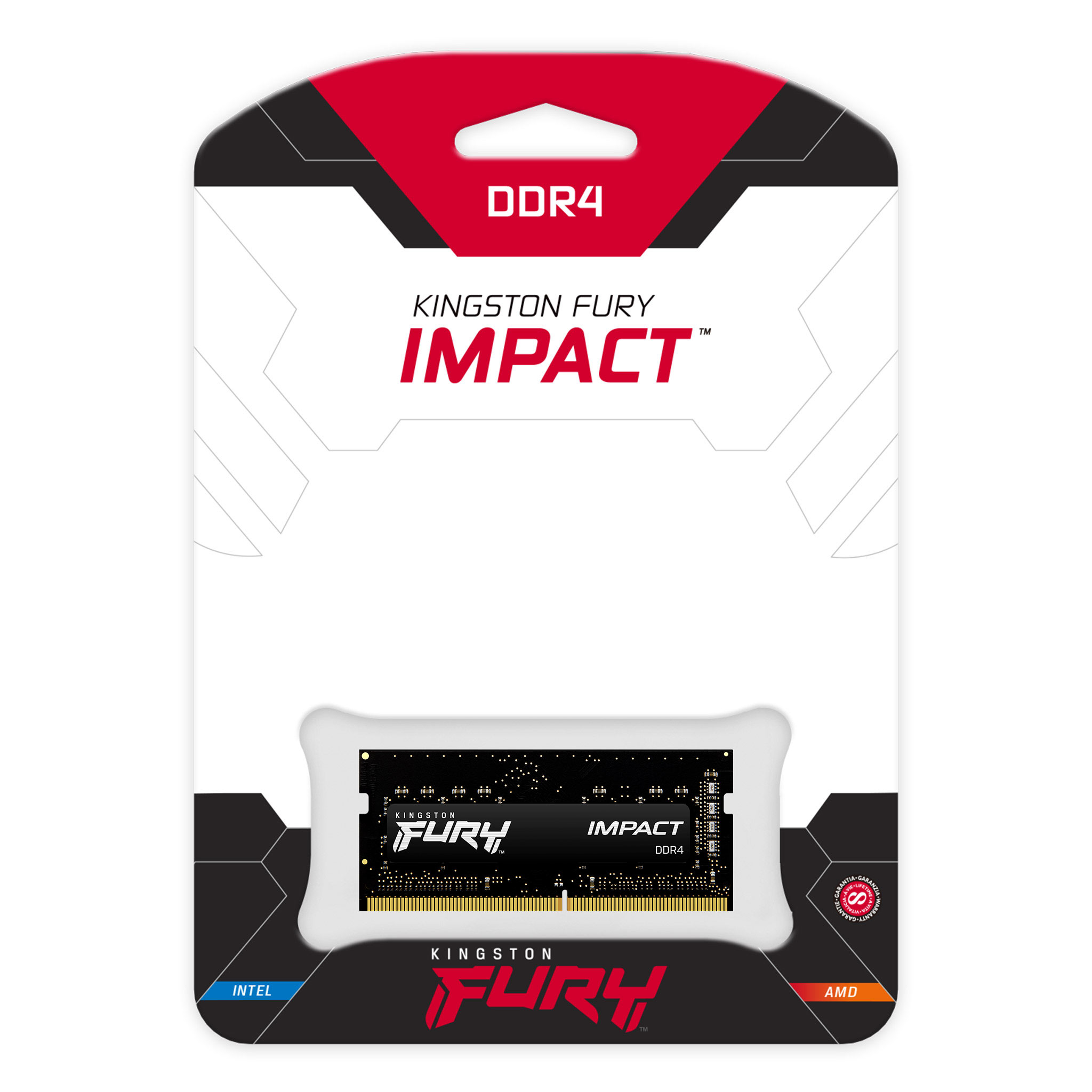 Kingston - Kingston SO-DIMM 16GB DDR4 3200MHz Fury Impact CL20