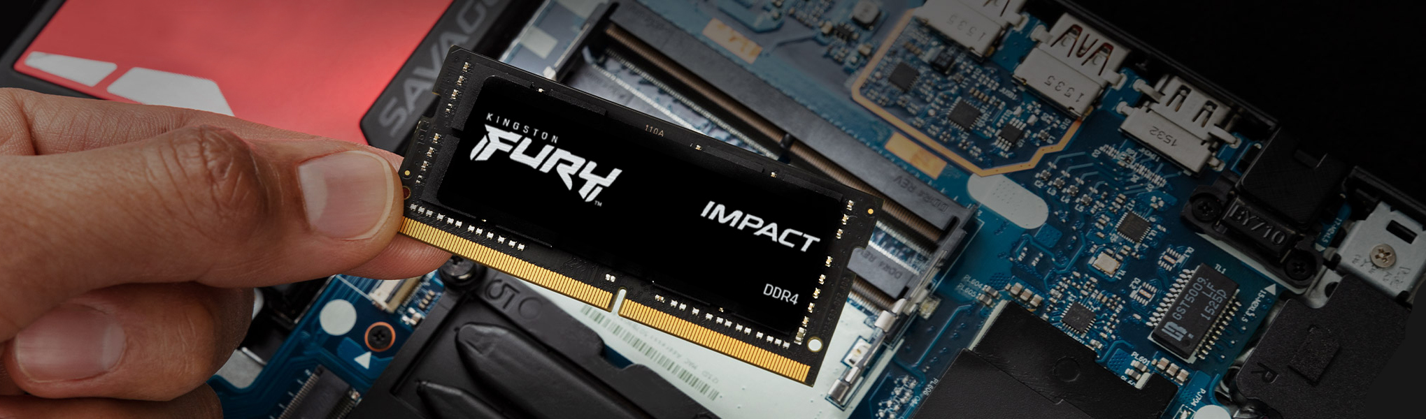 Kingston - Kingston SO-DIMM 16GB DDR4 3200MHz Fury Impact CL20