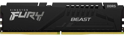 Kingston - Kingston Kit 64GB (2 x 32GB) DDR5 4800MHz FURY Beast Negro CL38