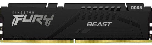 Kingston - Kingston Kit 32GB (2 x 16GB) DDR5 5200MHz FURY Beast Negro CL36