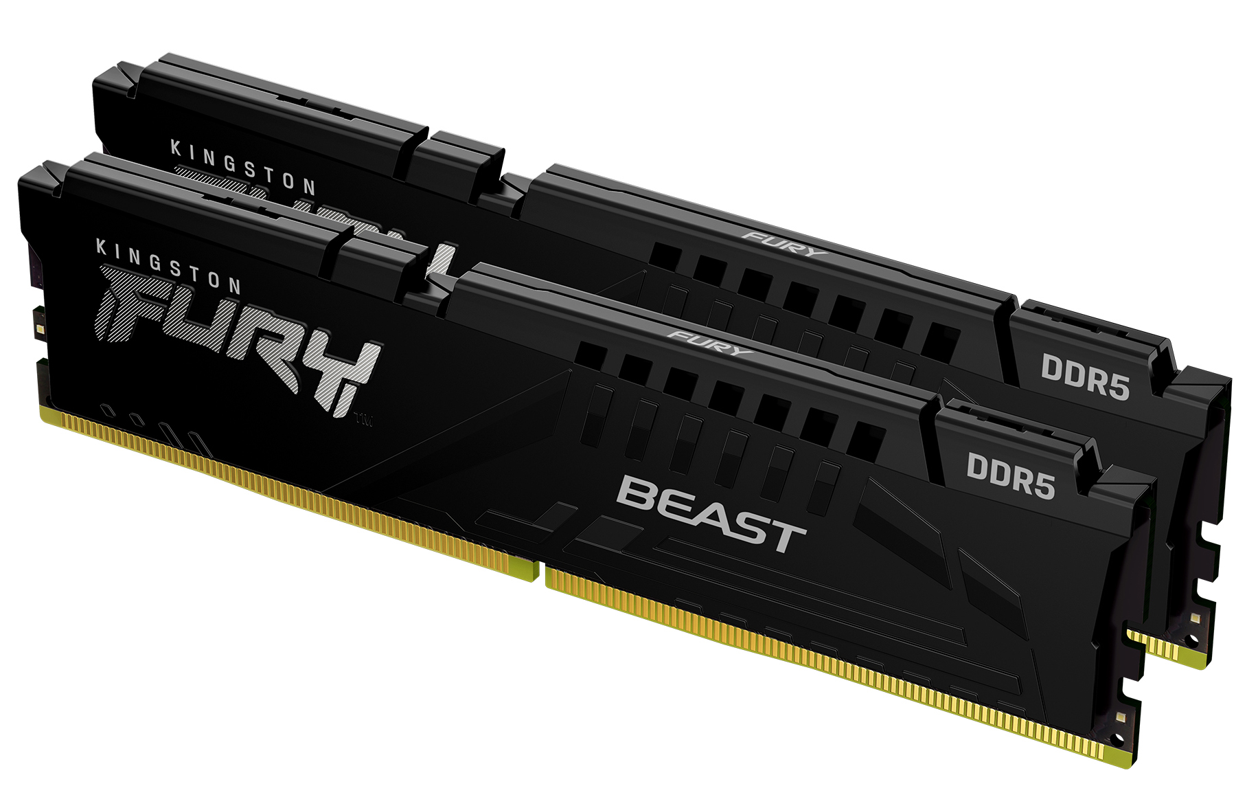 Kingston - Kingston Kit 64GB (2 x 32GB) DDR5 5600MHz FURY Beast EXPO Negro 2R CL36